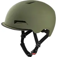 Alpina BROOKLYN - Casque Vélo Urbain Eclairé, Robuste et Confortable - Taille 57-62 cm - Avec Lumière LED Pour Adultes
