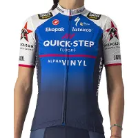 Castelli Competizione Short Sleeve Jersey Bleu L Femme