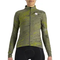 Sportful Cliff Supergiara Thermal Long Sleeve Jersey Vert M Femme