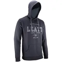 Leatt Core Hoodie Gris L Homme