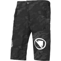 Endura MT500JR Burner Shorts E7159 - Enfants, ample, non doublé, noir camouflage - Taille 7-8