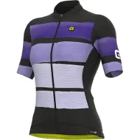 ALÉ Track Short Sleeve Jersey Violet S Femme