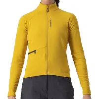 Castelli Unlimited Trail Long Sleeve Jersey Jaune S Femme