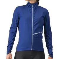Castelli Go Gore-tex Infinium Windstopper Jacket Bleu S Femme