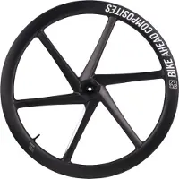 Bike Ahead Biturbo Aero Cl Disc Tubeless Road Front Wheel Argenté 12 x 100 mm