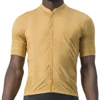 Castelli Unlimited Terra Short Sleeve Jersey Jaune XL Homme