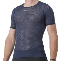 Castelli Pro Mesh 2.0 Short Sleeve Base Layer Bleu XL Homme