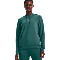 Under Armour Rival Terry Hoodie Vert S Femme
