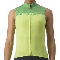 Castelli Velocissima Sleeveless Jersey Vert L Femme