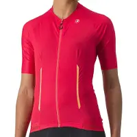 Castelli Endurance Short Sleeve Jersey Rose L Femme