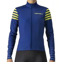 Castelli Autunno Long Sleeve Jersey Bleu L Femme