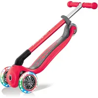 Globber Scooter Primo Lumières pliables Rouge