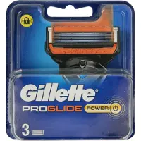 Gillette - Lames de rasoir ProGlide Power pour Homme - Avec 5 Lames Anti-Friction Pour Un Rasage De Proximité Et De Longue Durée - 3x Recharge