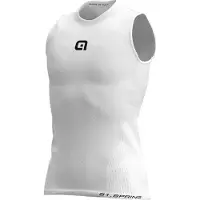ALÉ S1 Spring Sleeveless Base Layer Blanc L-XL Homme
