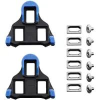 Shimano Jeu de cales SM-SH12 2 Degrés Bleu