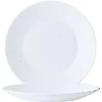 Arcoroc Restaurant Uni Assiette plate, Assiettes, Blanc