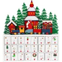 Spiel Werk Calendrier de l'avent paysage de Noël à remplir