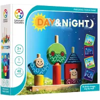 IUVI Jour & Nuit – Jeu de logique en bois pour enfants 2+