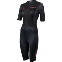 Zone3 Aeroforce-x Ii Short Sleeve Trisuit Noir S Femme