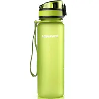AQUAPHOR Bouteille Filtrante City - 500 Ml - Filtres En Déplacement - Élimine Le Chlore - Vert