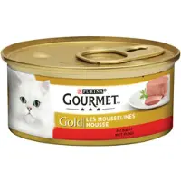 Gourmet Gold Mousse - Bœuf - 24 x 85 g