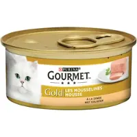 Gourmet Gold Mousse Dinde + Boeuf Combipack pour chat