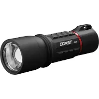 Coast XP6R Lampe torche à LED focusable avec batterie rechargeable (9 cm, 400 lm)