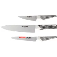 Global G2111 Set de couteaux (3 pièces)