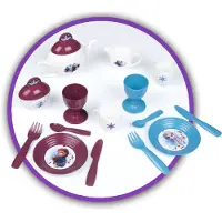 Smoby Frozen Team Time Tray Educational Toy Rose Enfants