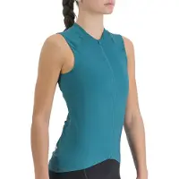 Sportful Match Short Sleeve Jersey Vert M Femme