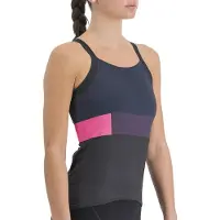 Sportful Snap Sports Top Bleu,Gris M Femme