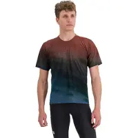 Sportful Flow Giara Short Sleeve T-shirt Rouge,Bleu M Homme