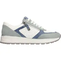 Tamaris : chaussures de sport pour femmes, modèle à lacets, couleur blanche, style décontracté
