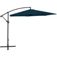 vidaXL Parapluie 3 m bleu
