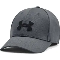 Under Armour Casquette Ajustable Homme Blitzing, (012) Gris Pitch / Noir, Taille Unique