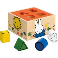 Bambolino toys Boîte à formes Miffy en bois