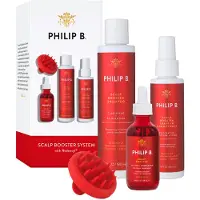 Philip B Système revitalisant pour cuir chevelu avec traitement pré-shampooing