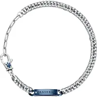 Maserati Natural Diamond Bracelet Argenté Homme