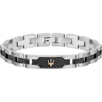 Maserati Jm419asc01 Bracelet Argenté Homme