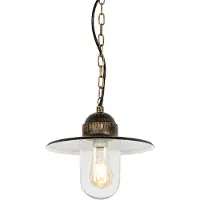 QAZQA Suspension d'extérieur rustique or antique IP44 - Kansas