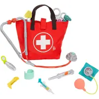 B. toys Mini Doctor Care Kit Educational Toy Rouge Enfants