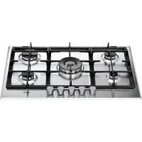 Whirlpool Absolute GMA 7522/IX Table de cuisson au gaz Acier inoxydable - 5 foyers