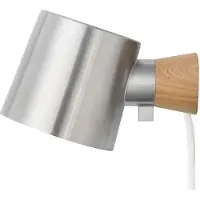 Normann Copenhagen Rise Applique Stainless Steel | With Cable