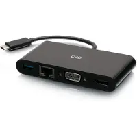 C2G C2G29828 station d'accueil Avec fil USB 3.2 Gen 1 (3.1 Gen 1) Type-C