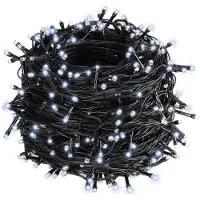 Monzana Guirlande lumineuse 600 LED Blanc froid illumination intérieur extérieur guirlande de Noël éclairage décoration