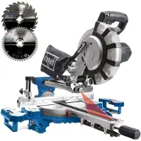 Scheppach Scie à onglet radiale HM216SPX Ø210 mm + 2 Lames - 5901221901