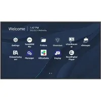 Viewsonic CDE7530 - 75" CDE30 Series écran LCD rétro-éclairé par LED - signalisation numérique - avec lecteur multimédia SoC intégré - 4K UHD (2160p) 3840 x 2160 - Direct LED