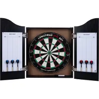 Longfield Darts Jeu De Flechettes Longfield, Armoire Et 2 Jeux De Flechettes