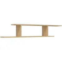 vidaXL Étagère TV murale Chêne Sonoma 125x18x23 cm Bois d’ingénierie