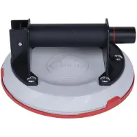 Rubi Ventouse simple avec pompe 200Mm Caoutchouc gris